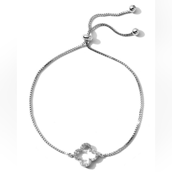 Lariet Jewelry - BRAND NEW 18K WHITE GOLD PLATED LARIAT BRACELET FROM PRETTYBIRD!!!